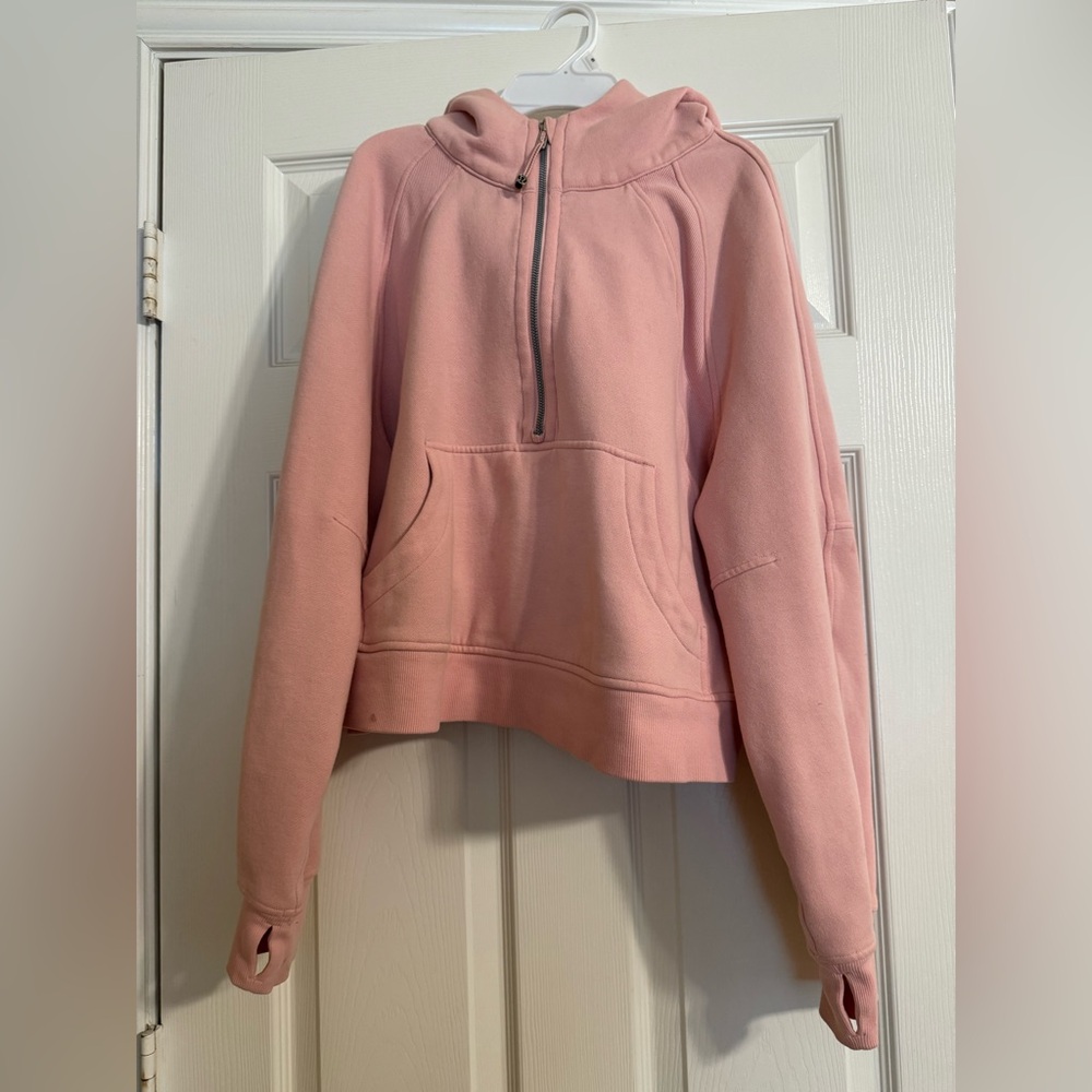Lululemon Light Pink Scuba Women's Hoodie